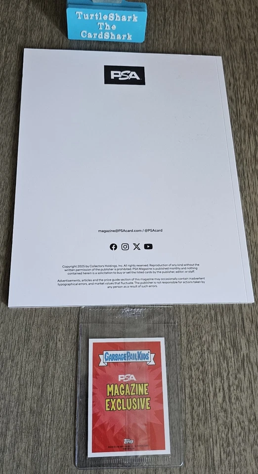 Adam Bomb PSA Magazine October 2025 Vol. 19 with Sealed Happy Arnie-Versary Card - Image 2 of 2