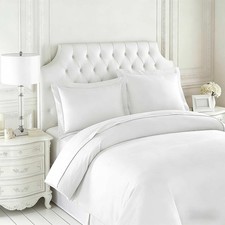 Duvet Cover Queen Size Bed 90"x90", 3Pcs Soft Breathable Duvet Cover Set with...