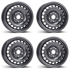 4 Steel wheels Alcar 6.0Jx15 Inch ET45 5x112 for Volkswagen Passat Set of 4