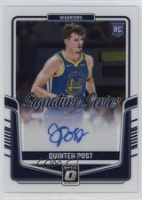 2024-25 Panini Donruss Optic Signature Series Quinten Post #SS-POT Auto 1bi0