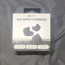 Raycon Impact Earbuds Military-Grade Impact Resistant (Black) In Ear READ