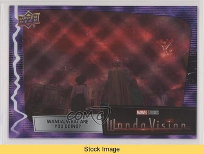 2022 Marvel Studios' WandaVision Purple Spell Vision #85 READ 08ng