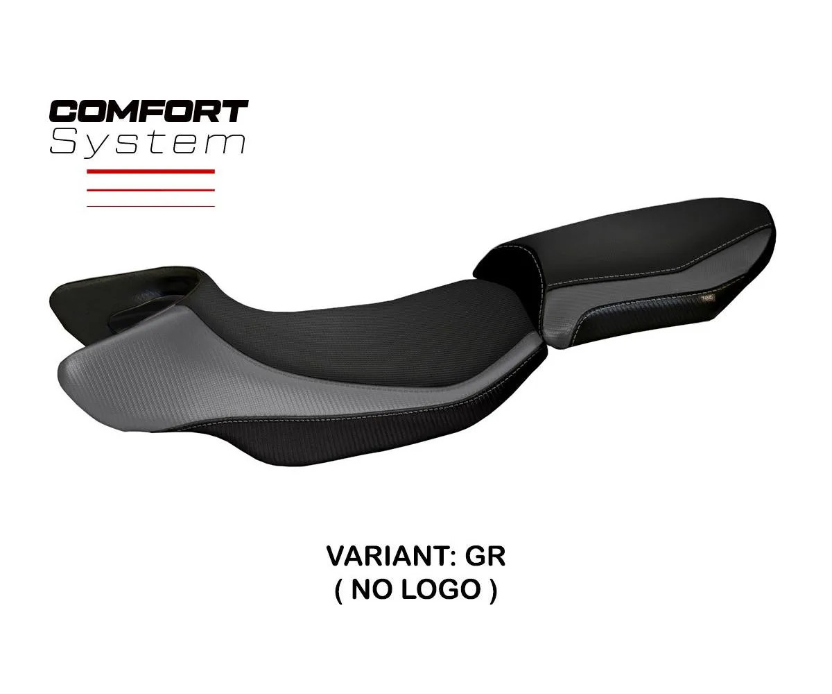 Seat cover Aurelia Color RS Comfort Gray-Gray Tpz comp BMW R 1200 RS 2015 2019
