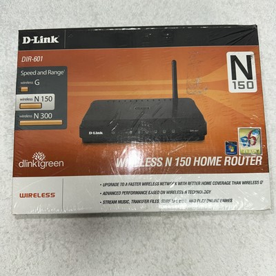 D-Link N 150 Home 150 Mbps 4-Port DIR-601 Wireless N Router Brand New Sealed