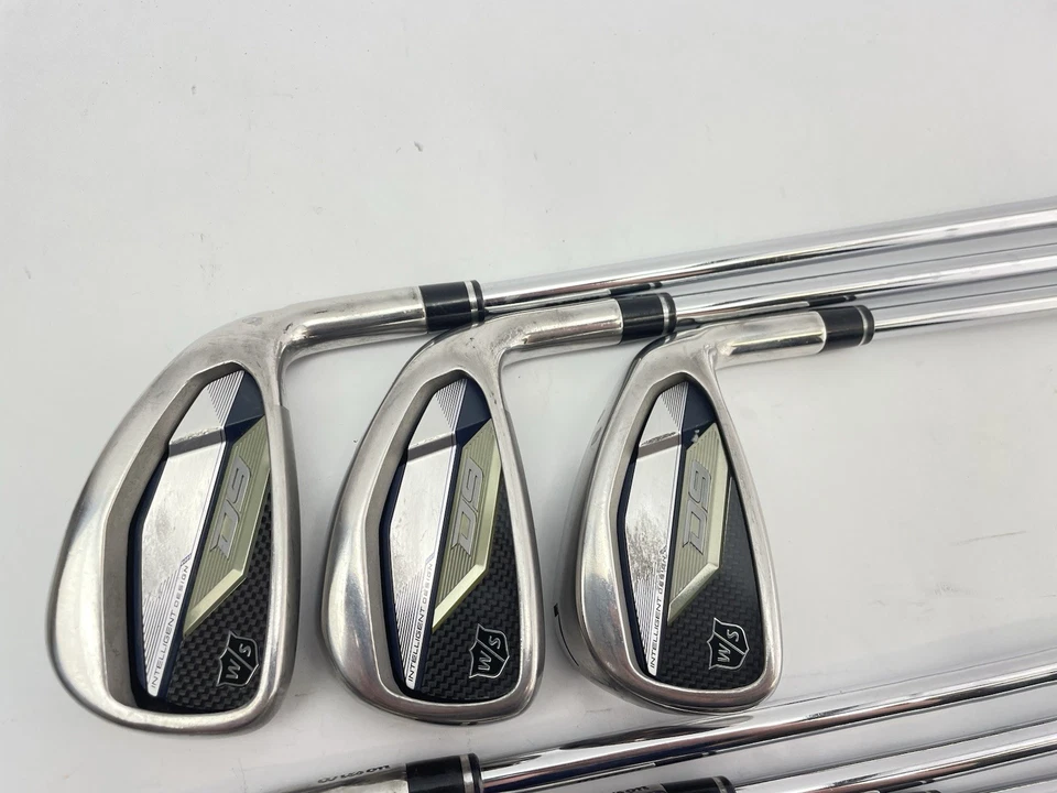 Wilson Staff D9 Irons 5-PW KBS $-Taper Lite 100 Regular Flex Steel /Right /27017 - Image 3 of 4
