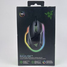 New Razer Basilisk V3  Customizable Ergonomic Wired Gaming Mouse (Black) Sealed