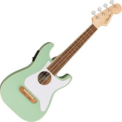 Fender Fullerton Strat Uke Surf Green Konzert-Ukulele | Neu