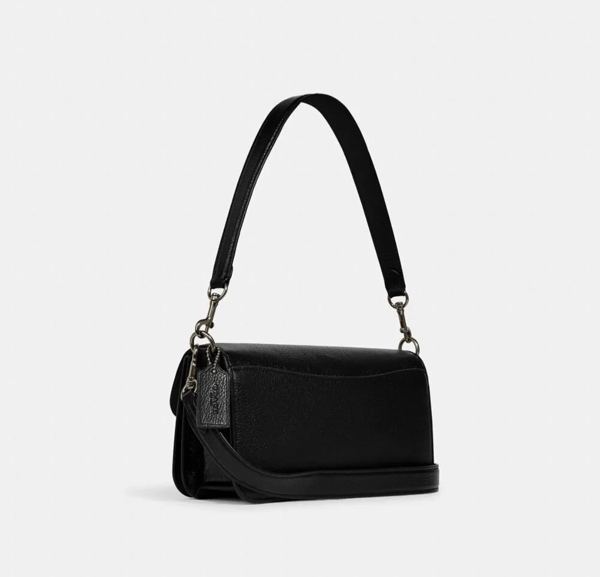 バッグ COACH Signature One Shoulder Bag Black Coach Black Signature for sale - eBay