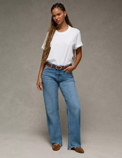 NWT American Eagle Strigid Curvy High-Waisted Stovepipe Jean