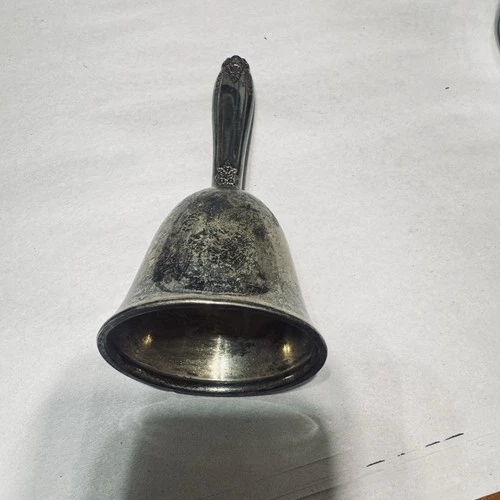 Prelude by International Sterling Silver Dinner Bell Missing Clapper 5” 46g