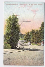 PPC Postcard MA Massachusetts Cape Elizabeth Gateway At The Cape Casino