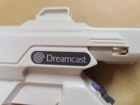 SEGA Dreamcast Gun Controller HKT-7800 + HKT-8600 + House of the dead 2 Tested