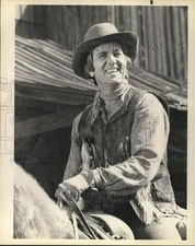 Press Photo Actor Don Meredith on Horseback - sap75233