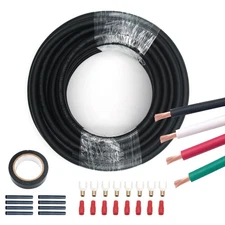 100ft Electrical Wires 14/4 AWG Conductor Automotive Wiring for Mini Split Ai...