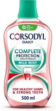 Image of Corsodyl Daily Mild Mint Complete Protection 500ml Mouthwash for Healthy Gums