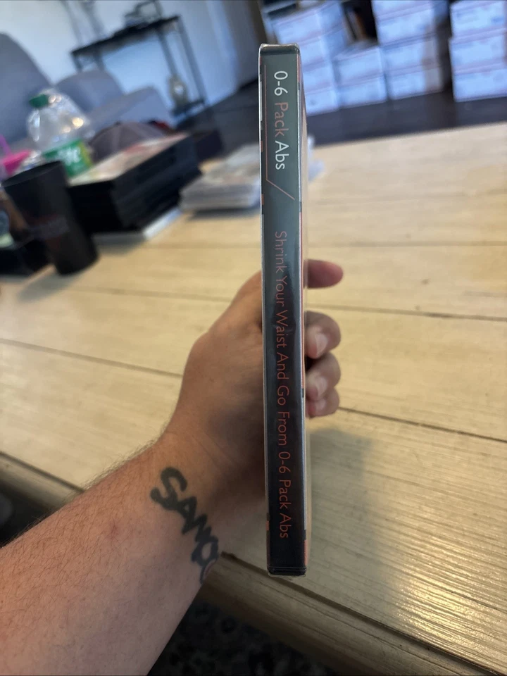 0-6 Pack Abs - Dr. Created Exercises for a Flatter Belly (DVD) New/SEALED — 第 3/3 张图片