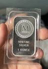 JM Bullion .999 Silver 1 Oz Bullion Sealed