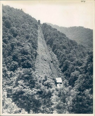 1964 Photo Press Railroad Trees Bushes Grover Brinkman Free Lance Okawville