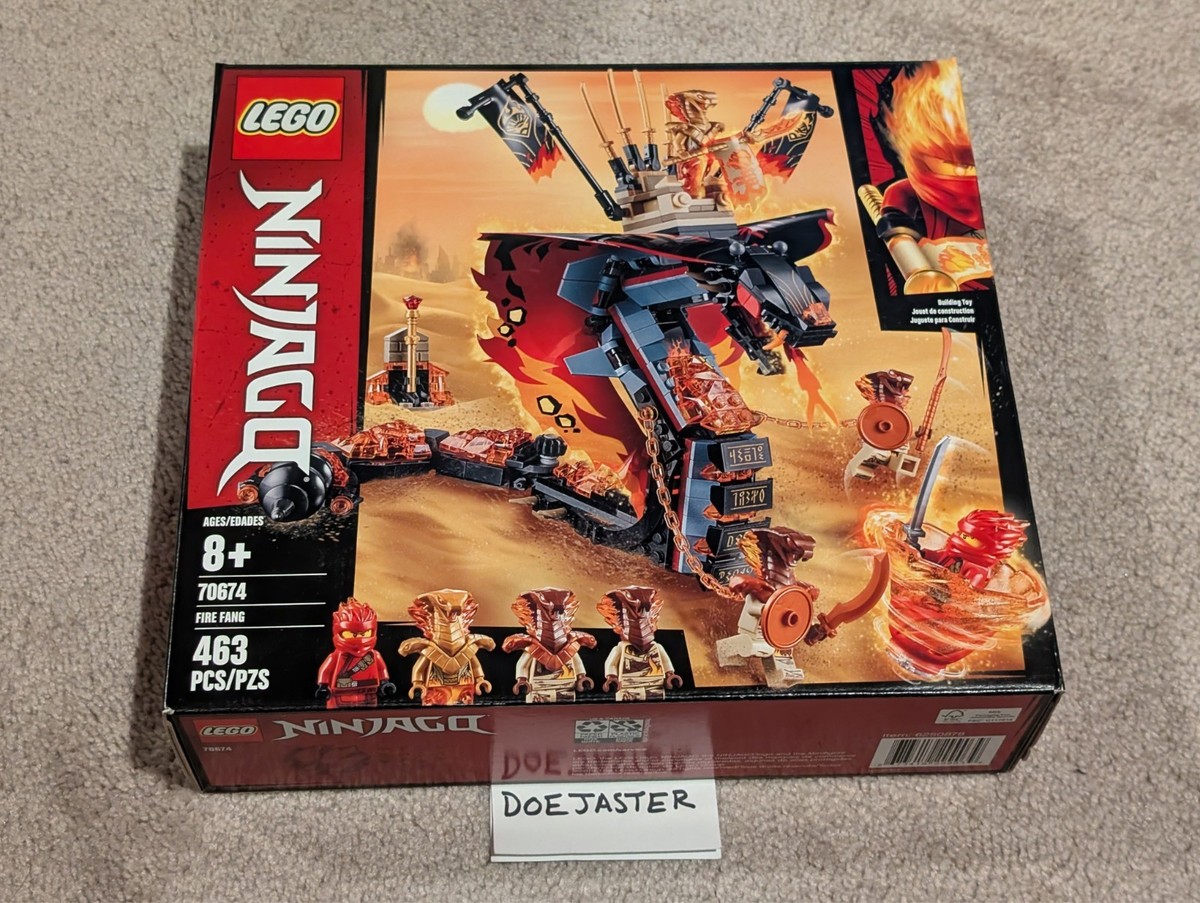 Izvoz Lego Ninjago Fire Fang 70674 Stores LEGO NINJAGO: Fire Fang - Main Image