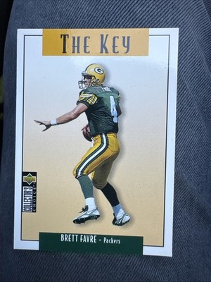 1996 Upper Deck Brett Favre The Key