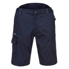 Image of Portwest KX340 KX3 Ripstop Shorts - Navy Blue