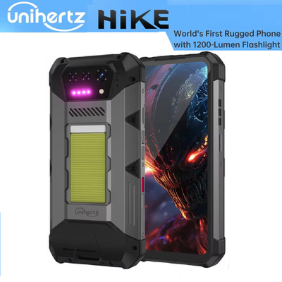 UNIHERTZ 8849 Hike ROBUST Smartphone 24GB+512GB 23800mAh 1200 Lumen Taschenlampe