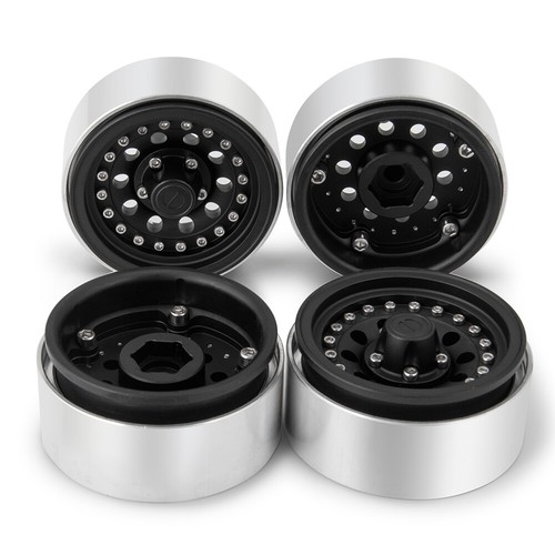 2/4x 1.9'' Beadlock Wheels Felgen für 1/10 RC Axial Wraith SCX10 90047 TRX-4 D90 - Bild 10 von 16