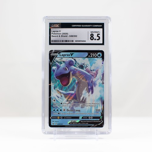 Lapras V graded CGC 8.5 for sale on eBay