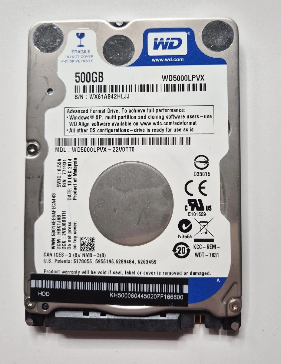 1TB HDD SSD Usato Testato Disco Rigido SATA 1 TB Per Laptop - HDD - Foto 4