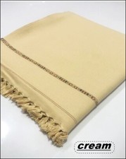 AFGHAN PATOO HANDMADE COZY SAWATI WOOL SOLID PASHTUN SHAWL SCARF WRAP MENS WOMEN
