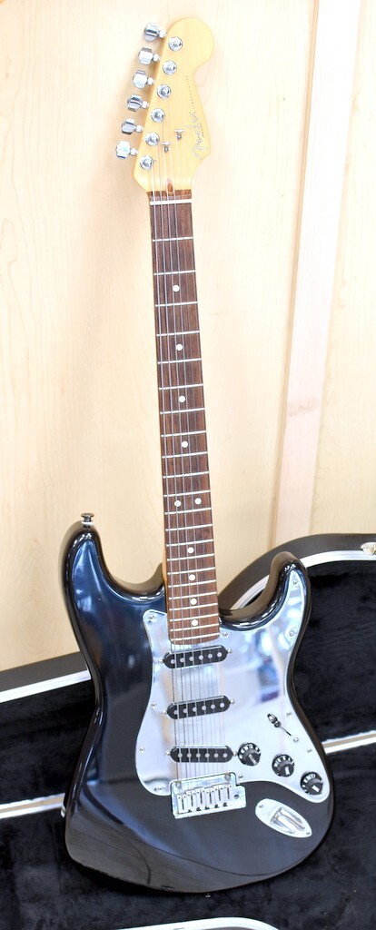 1998 Fender Standard Stratocaster USA Made, Black, Mirror