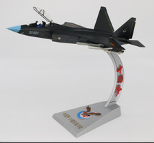 1:36 43CM China J-31 Stealth Fighter Jet Plane Diecast Military Aircraft Model