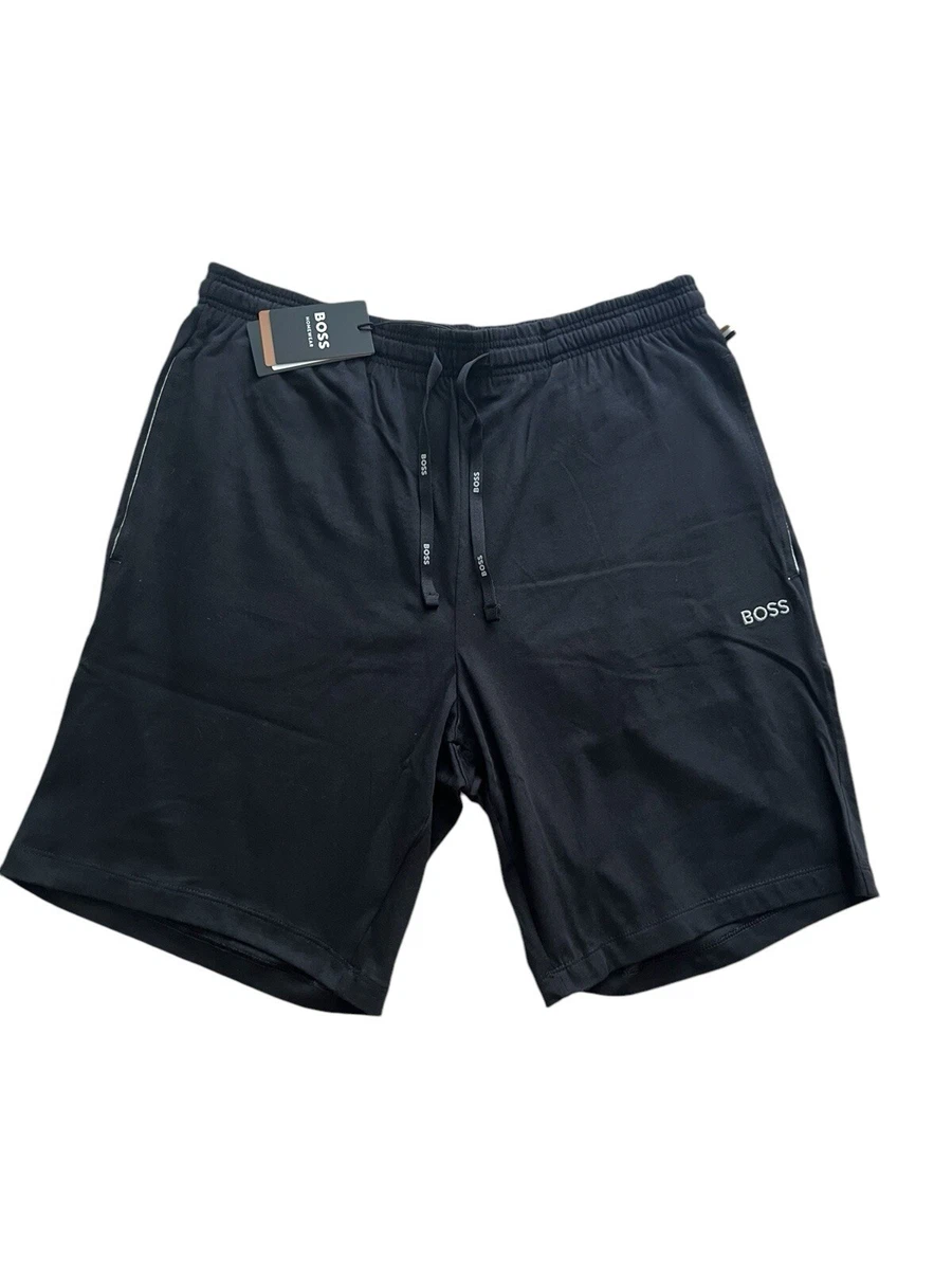 BOSS - Tapered-fit shorts in a linen blend