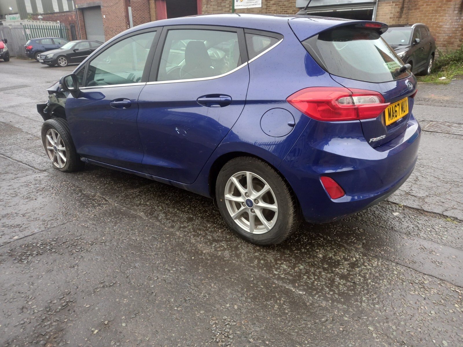 Ford fiesta Zetec 2017 1.0T bargain damaged repairable salvage eBay