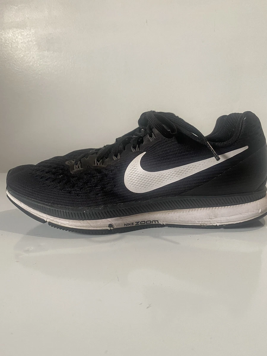 Women's air zoom pegasus clearance 34 running shoes - black/white