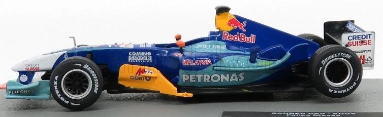 MODELLINO AUTO STATICO CENTAURIA SAUBER F1 C23 2004 FELIPE MASSA VETRINA 1/43 - Immagine 3 di 4