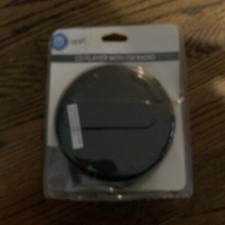 ONN Portable CD Player with FM Radio Black model ONA18AA023