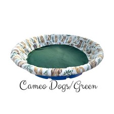 Large Fleece Whelping Kiddie Pool Liner for Dogs 50 Pounds