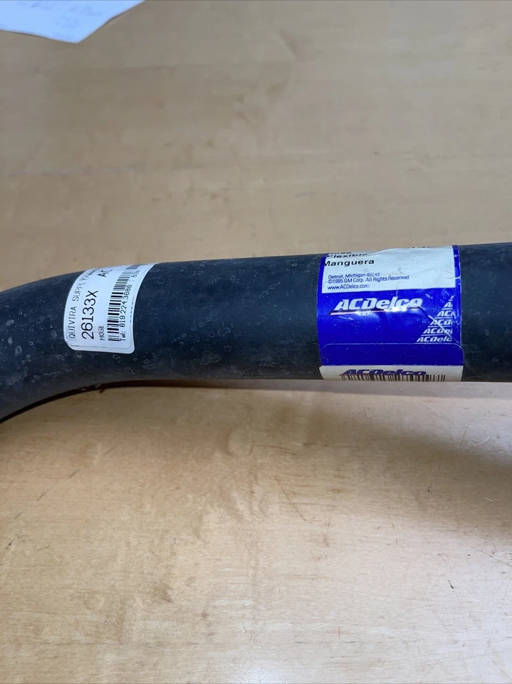 ACDELCO,MANGUERA REFRIGERANTE RADIADOR MOLDEADA;P/N 26133X. Foto 3 de 4