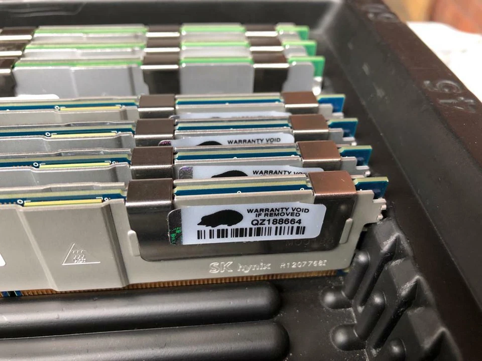32GB 4RX4 PC3L-12800L ECC DELL F1G9D SK  Hynix  Server RAM HMT84GL7BMR4A-PB - Image 3 of 3