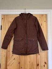 Fjallraven Women’s Purple Zip Liner 2 In 1 Parka Coat Jacket Xs