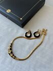 New ListingMonet Earrings And Necklaces Gold Black Colour