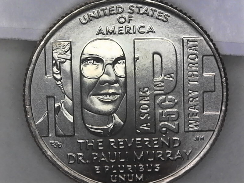 2024 - P  Rev. Dr. Pauli Murry  American Women Quarter Set UNC From US Mint