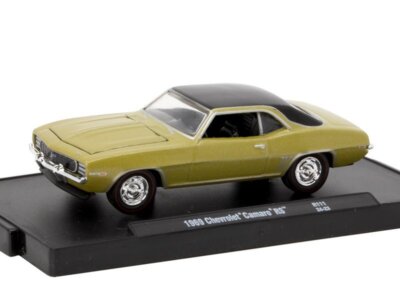 CHEVROLET Camaro RS - 1969 - greengold - M2 1:64