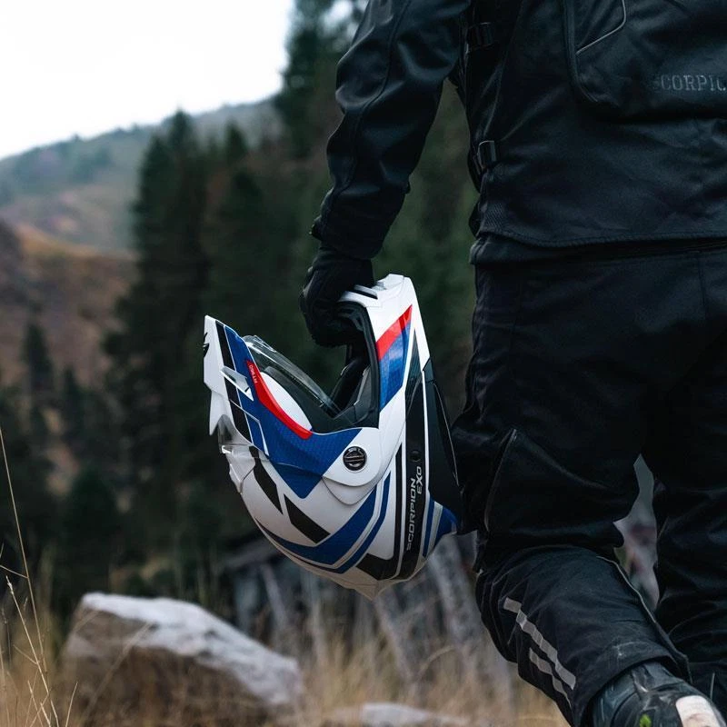 Scorpion EXO-AT960 Helmet Dual Sport Modular Flip Up Inner Shield DOT ECE XS-3XL - Image 3 of 4