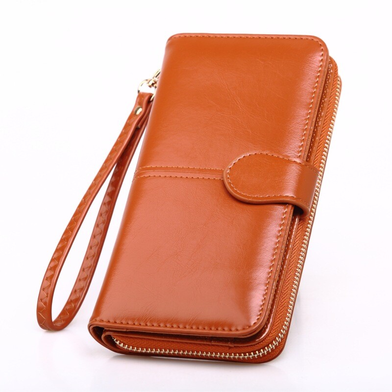 Ladies Leather Wallet Long Purse Phone Card Holder Case Clutch Large