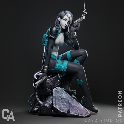 Domino Resin Figure