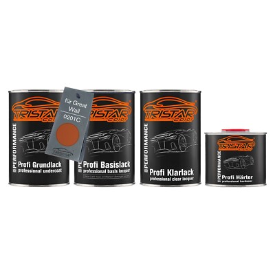 Autolack Set Dose für Great Wall 0201C Fashionable Orange Metallic 3,5L