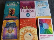 Tarot Cards Oracle Cards Lot Of 6 Decks Very Clean Soul Coaching Angel Answers 