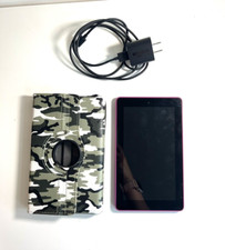 Amazon Fire 7" Reader Magenta - Bundled w/ Amazon Charger  Case pre-owned 8GB